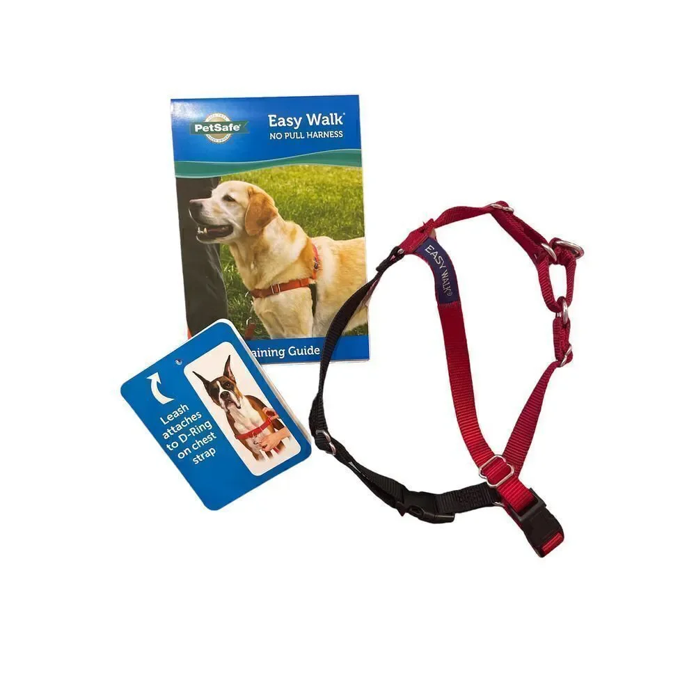 PetSafe Easy Walk Dog No-Pull Harness Red Black Size S